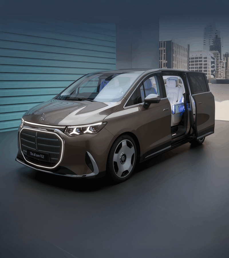 VLE 100% électrique Vue Profil passager