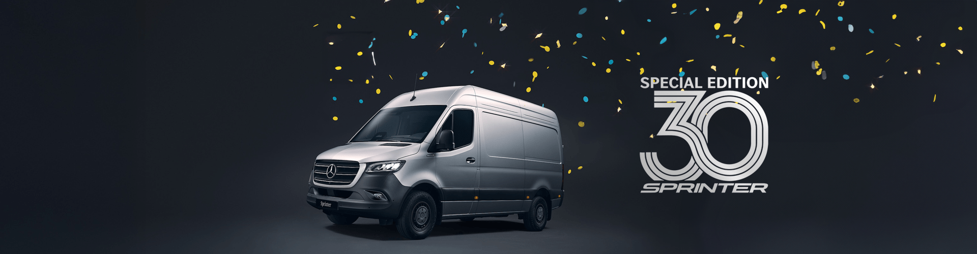 Mercedes-Benz dévoile une édition spéciale anniversaire en quantité limitée pour les 30 ans du Sprinter !