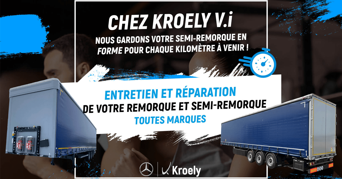 Entretien & réparations pour remorque et semi-remorque toutes remarques