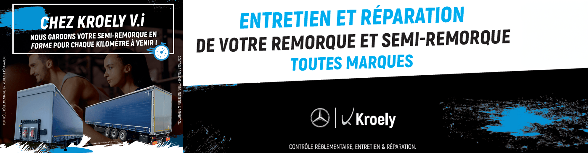 Entretien & réparations pour remorque et semi-remorque toutes remarques