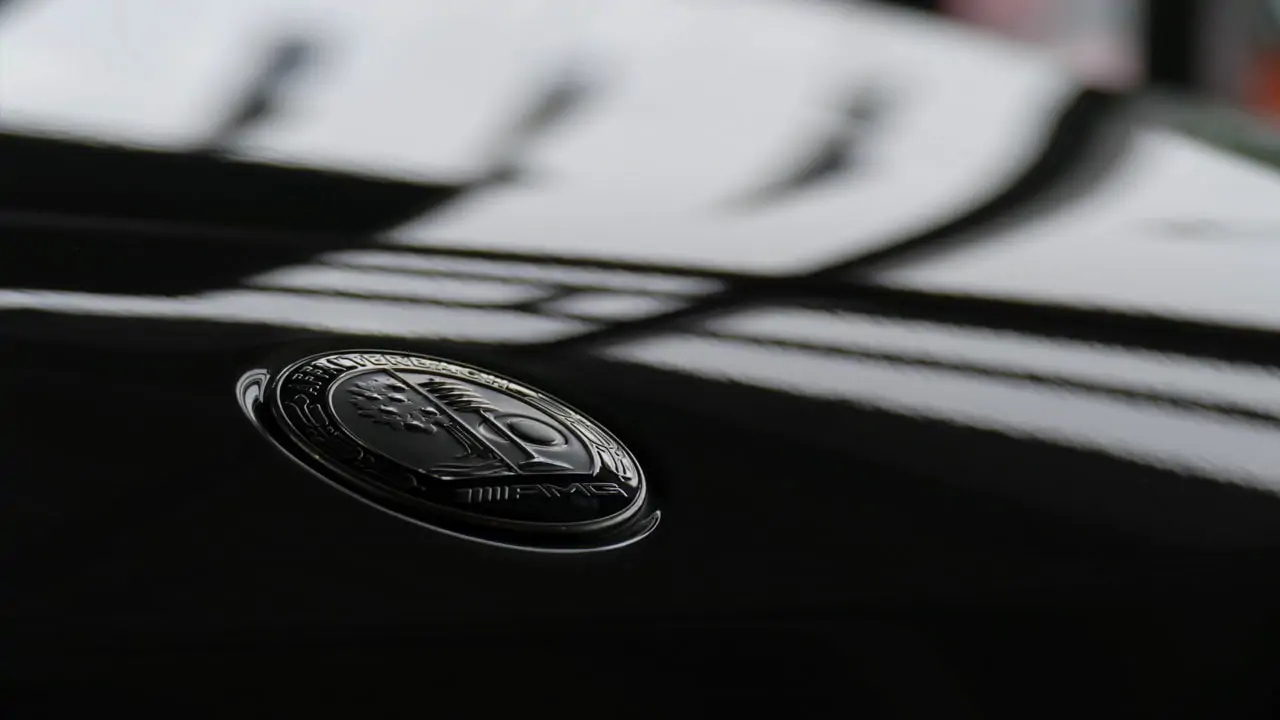 Face arrière véhicule AMG