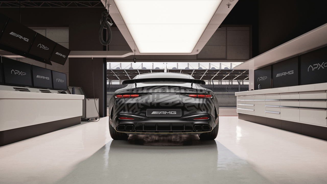 AMG-GT special edition F1 movie