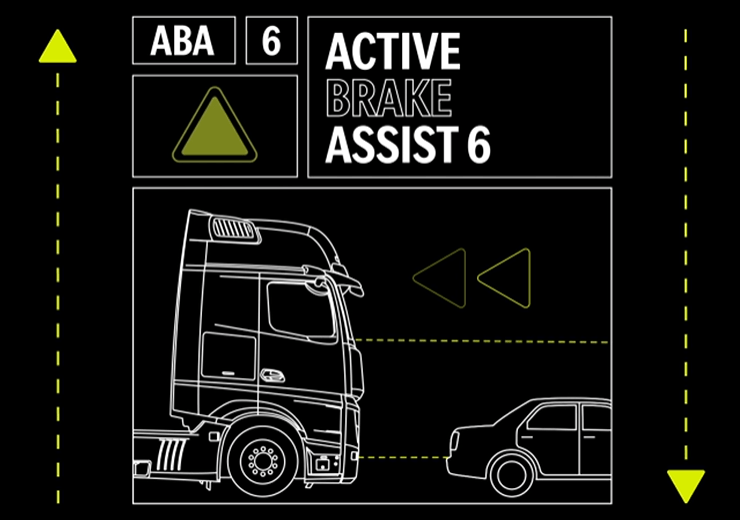 Système active brake assist 6 Mercedes-Benz