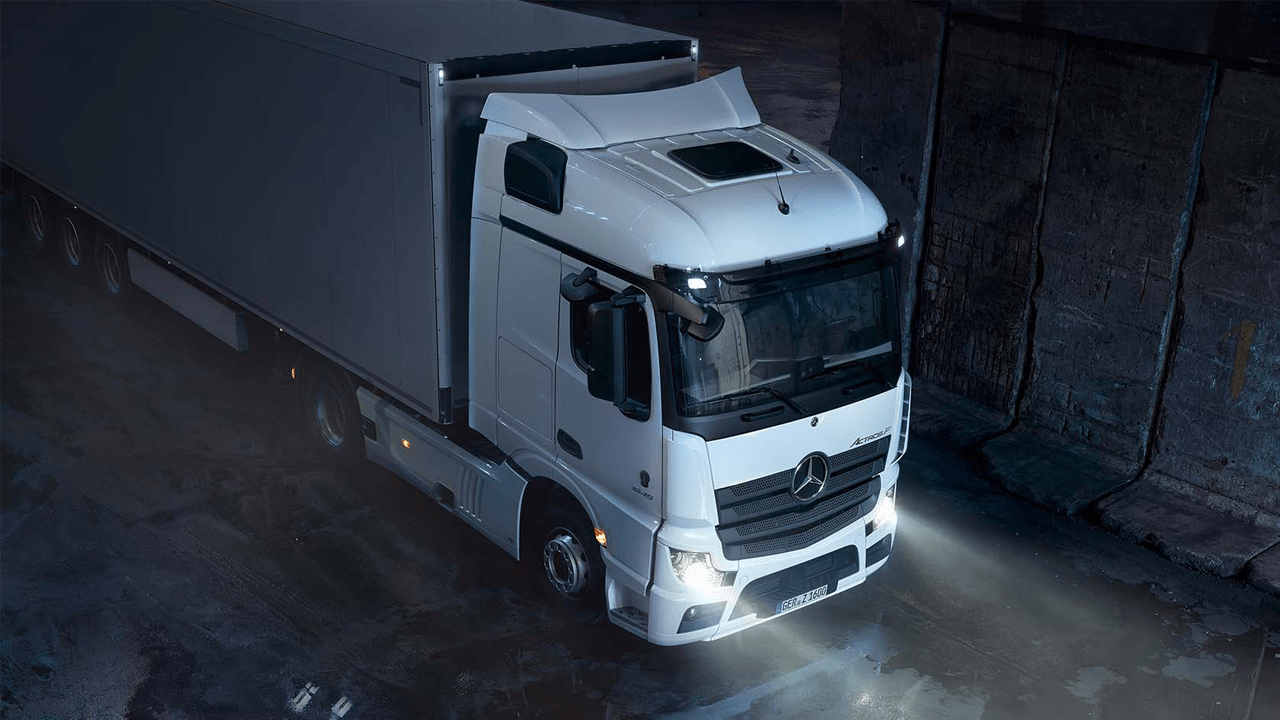 Vu extérieure de l'Actros F