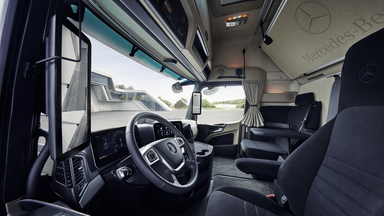 Habitacle avant du Actros L