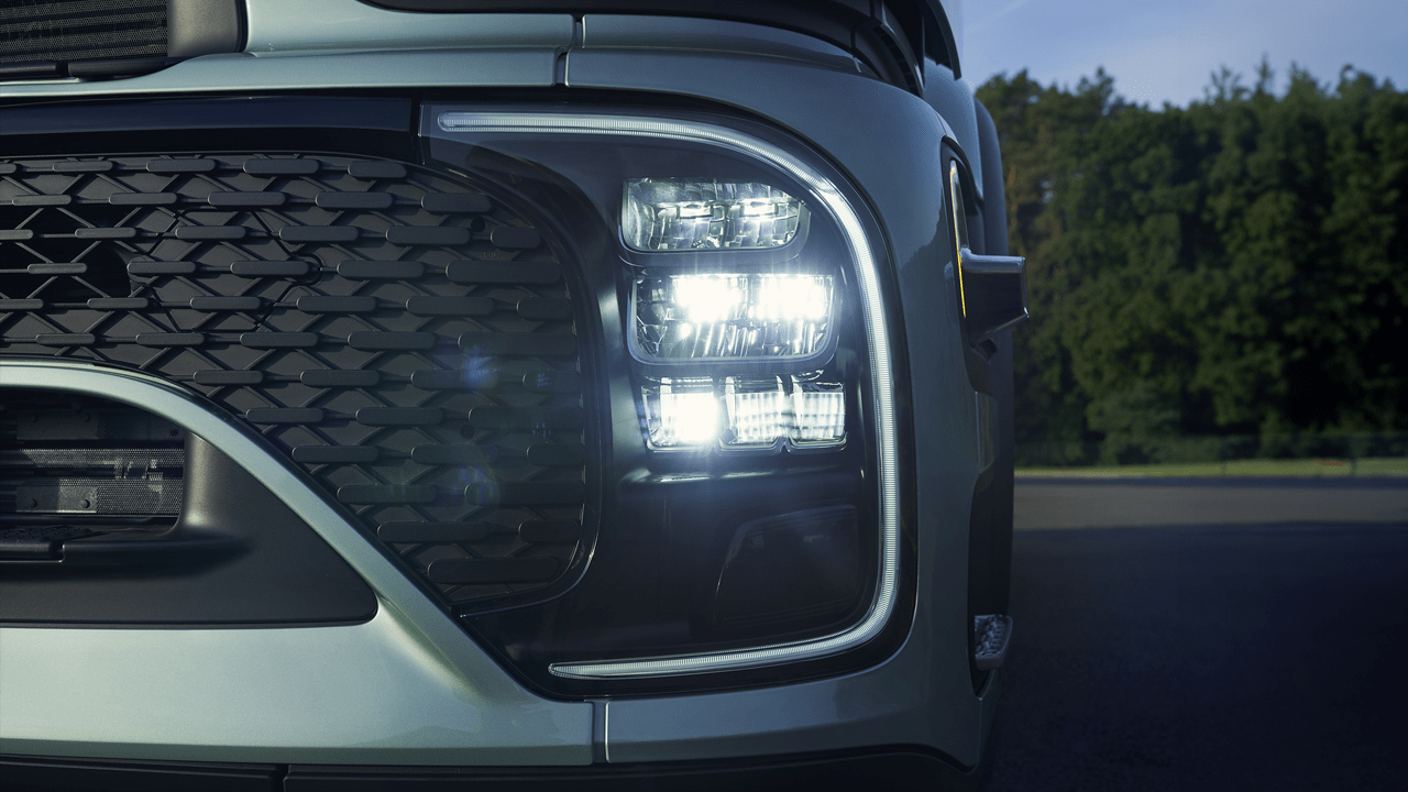 Eclairage de l'Actros L ProCabin