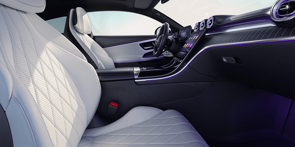 Vue habitacle avant CLE Coupé