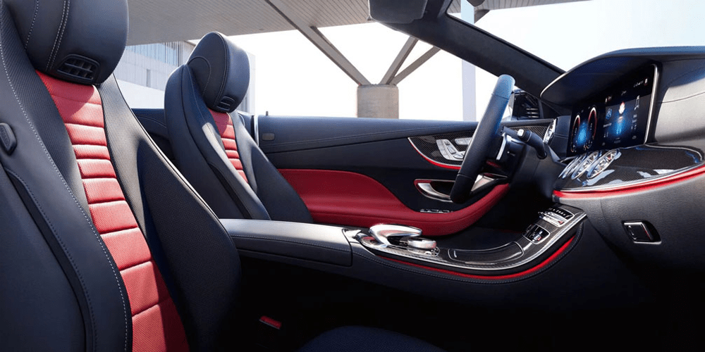 Vue habitacle avant Classe E Coupé