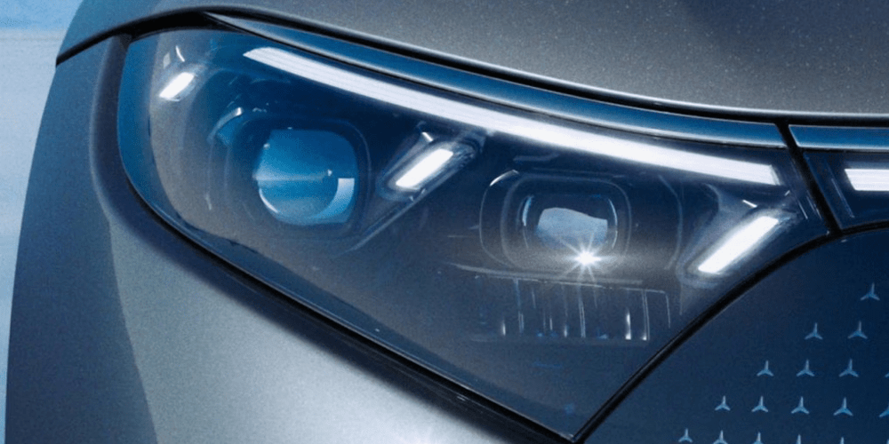 Phares DIGITAL LIGHT du Mercedes EQS