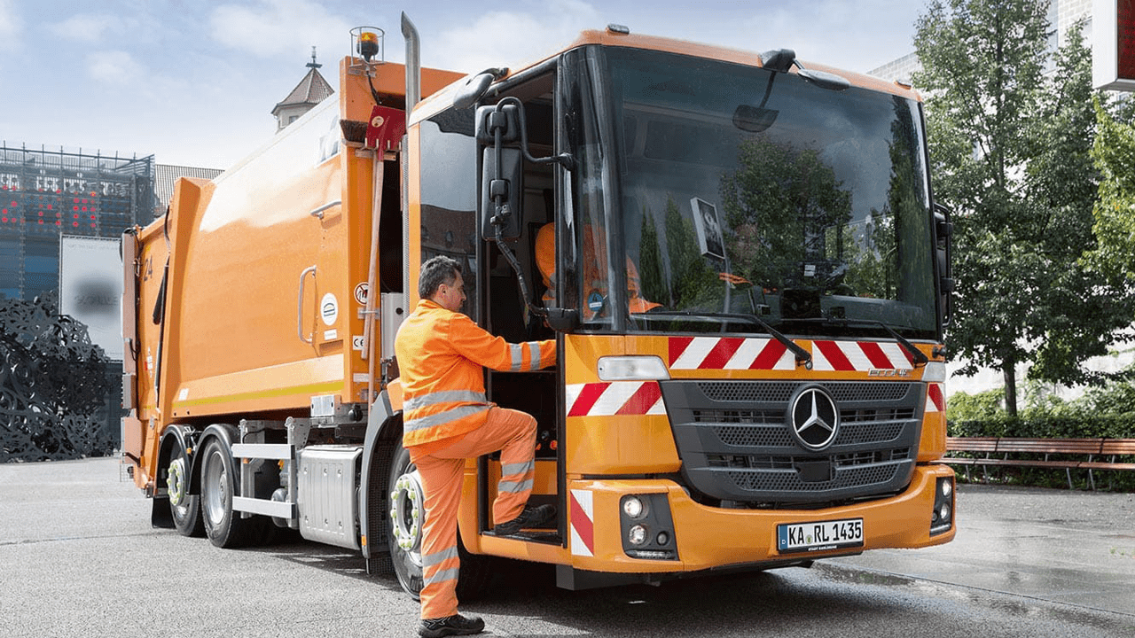 Econic version camion de poubelles