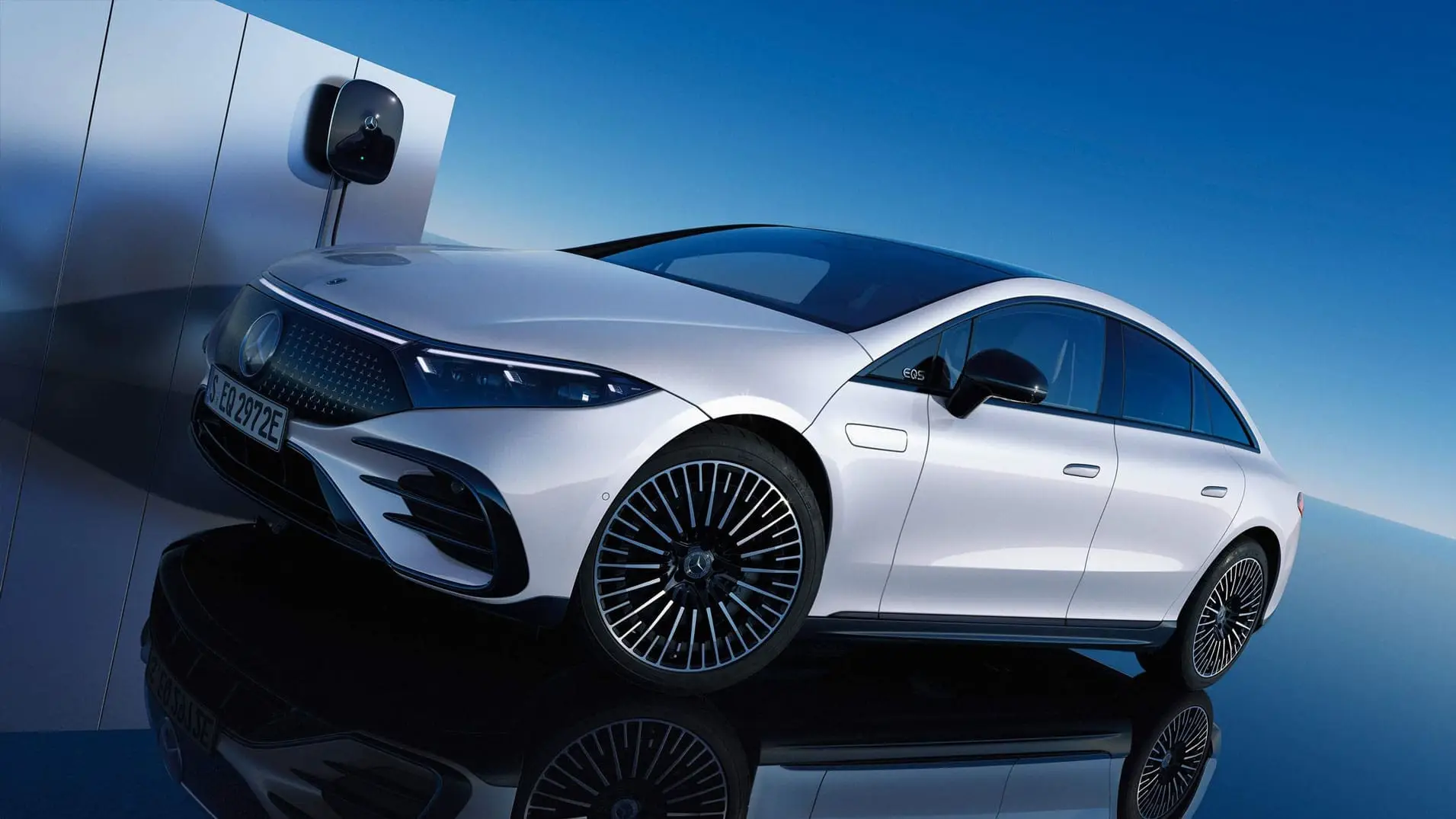 Vue recharge contre plongé - Mercedes-Kroely