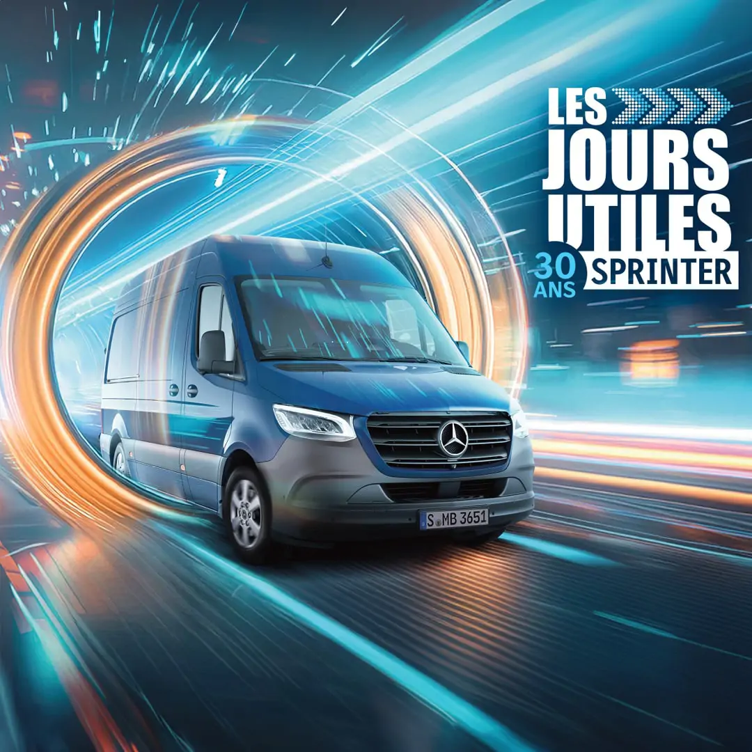 30 ans du Mercedes Sprinter