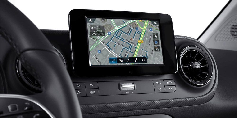 Aperçu écran multimédia sur tableau de bord