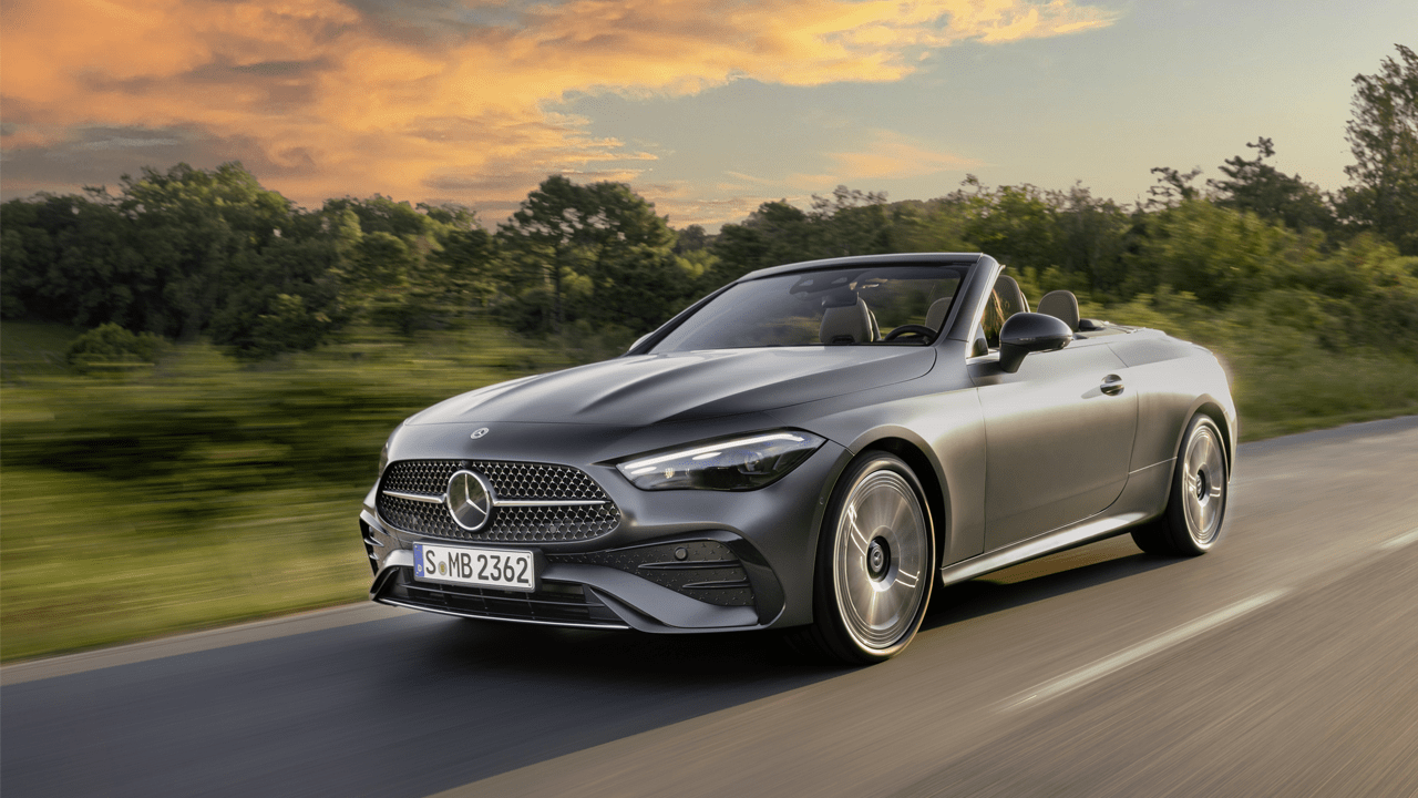 Mercedes CLE Cabriolet en finition grise