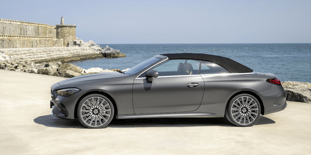 Mercedes CLE Cabriolet avec capote fermée