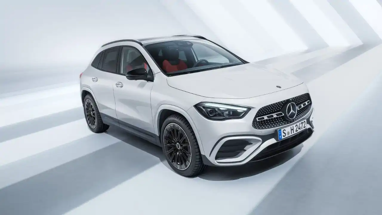 Mercedes GLA en finition blanc