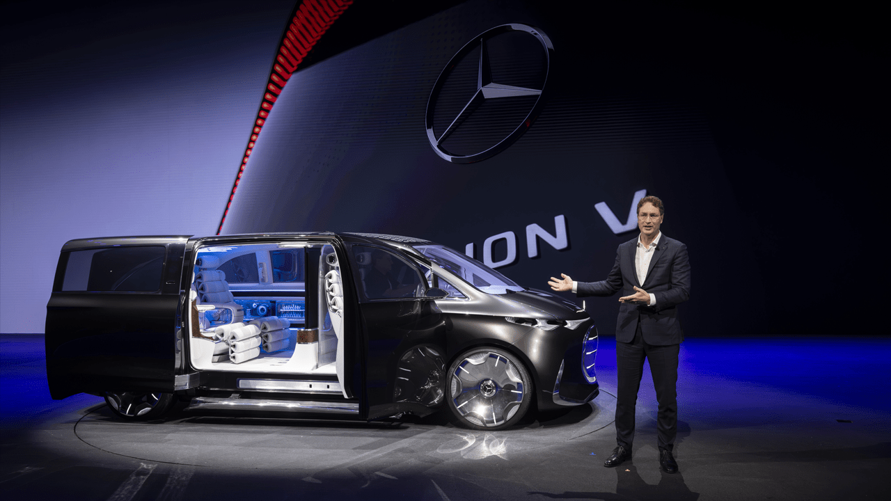 Mercedes Vision V présenté à Shanghai