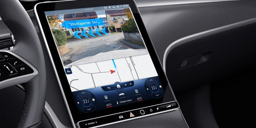 Écran multimédia avec Navigation en réalité augmentée