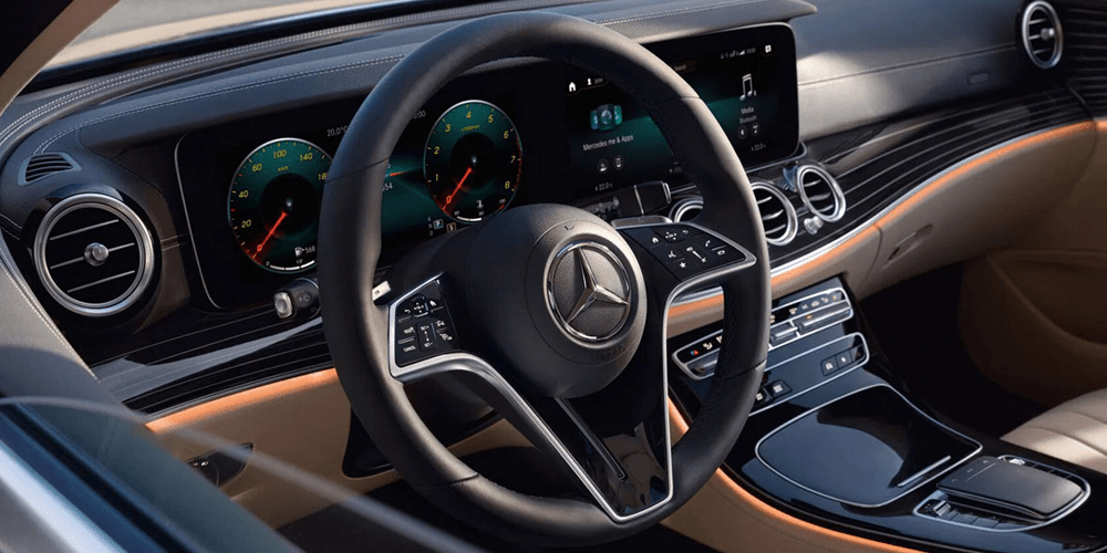 Vue habitacle avant Classe E Break