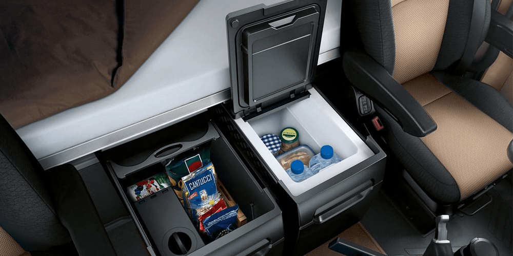 Rangements de l'habitacle de l'Actros