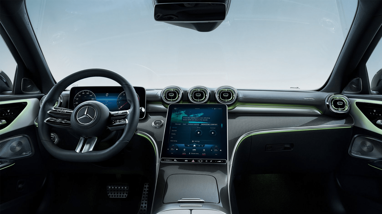 Vue tableau de bord Classe C Break