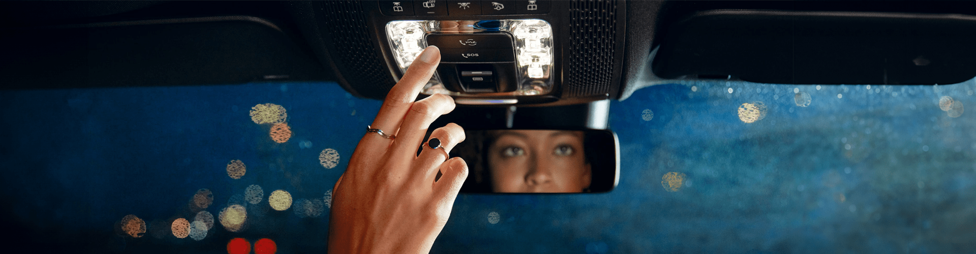 Boutons d'assistance Mecredes-Benz