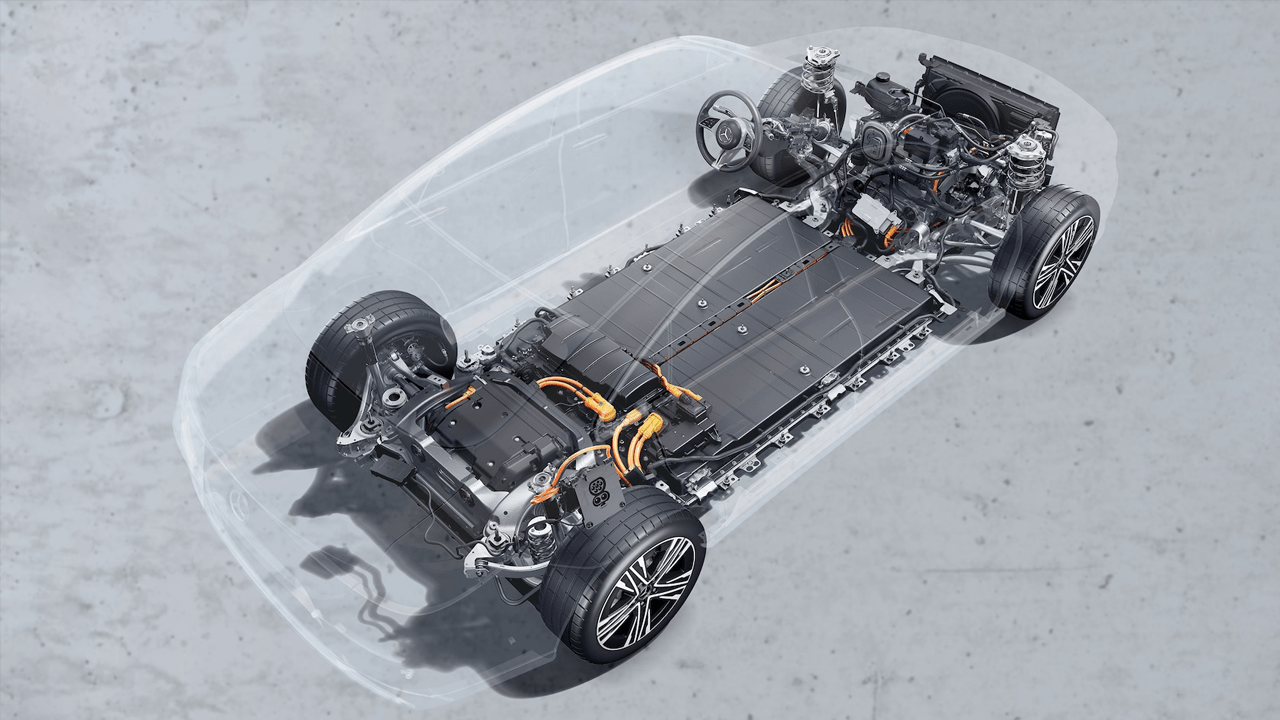 Nouvelle architecture 800V du Mercedes CLA