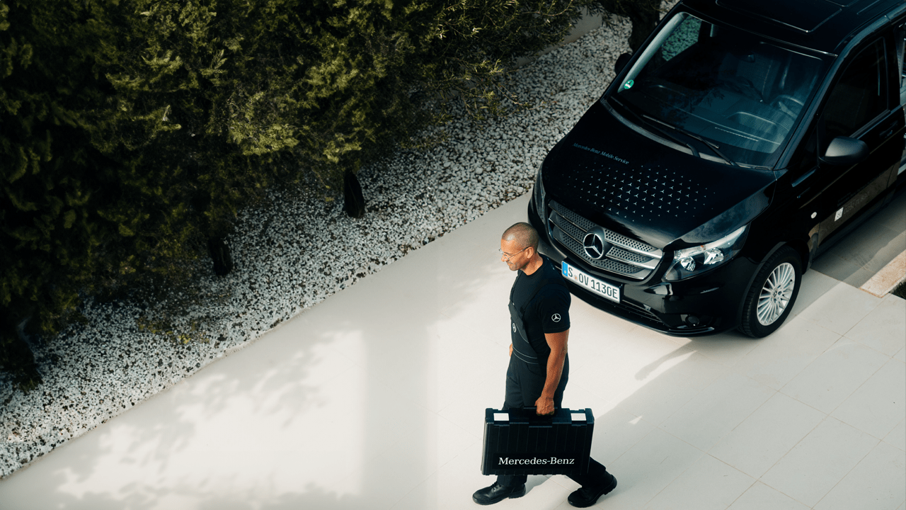 Mécanicien mobile Mercedes-Benz