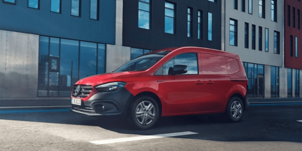 eCitan en finition rouge