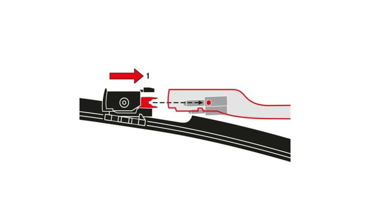 Schéma de montage d'essuie-glace