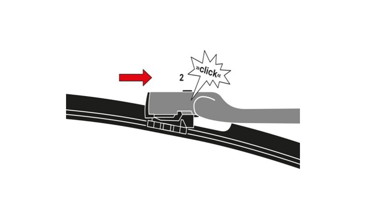 Schéma de montage d'essuie-glace