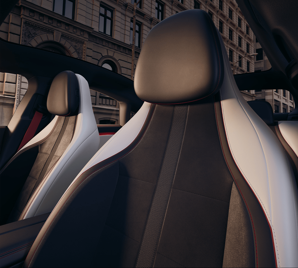 Sièges du Mercedes CLA