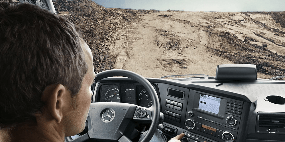 Aperçu place conducteur Atego