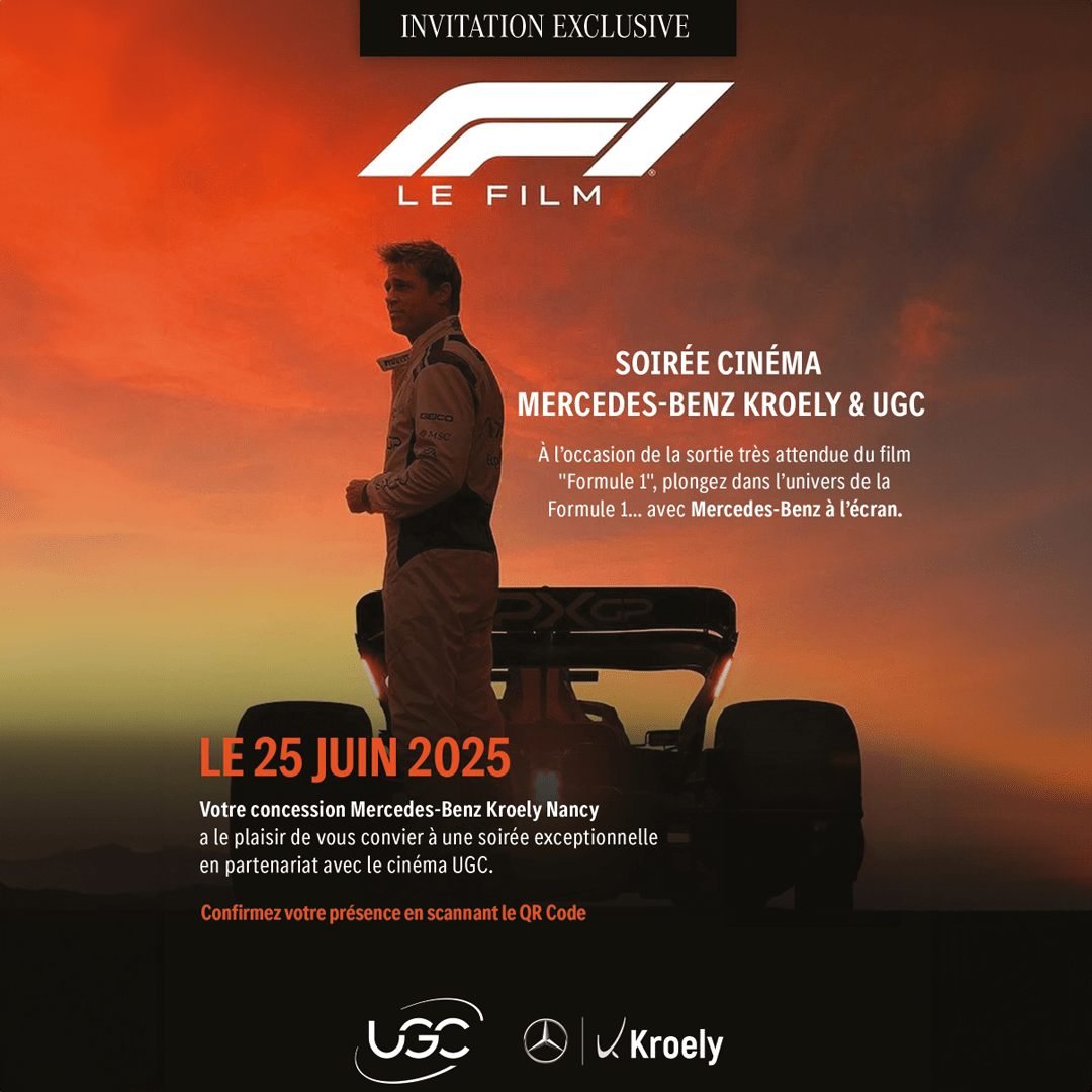 Affiche film F1 UGC