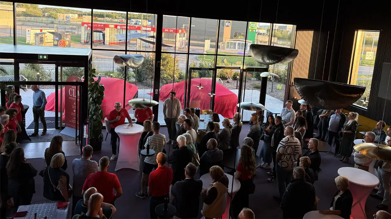 Invités de la soirée Mercedes-Benz Kroely Nancy