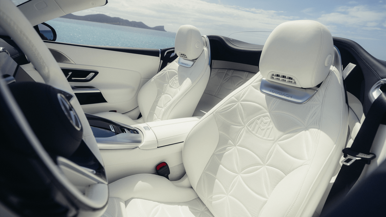 Interieur du Mercedes Maybach SL
