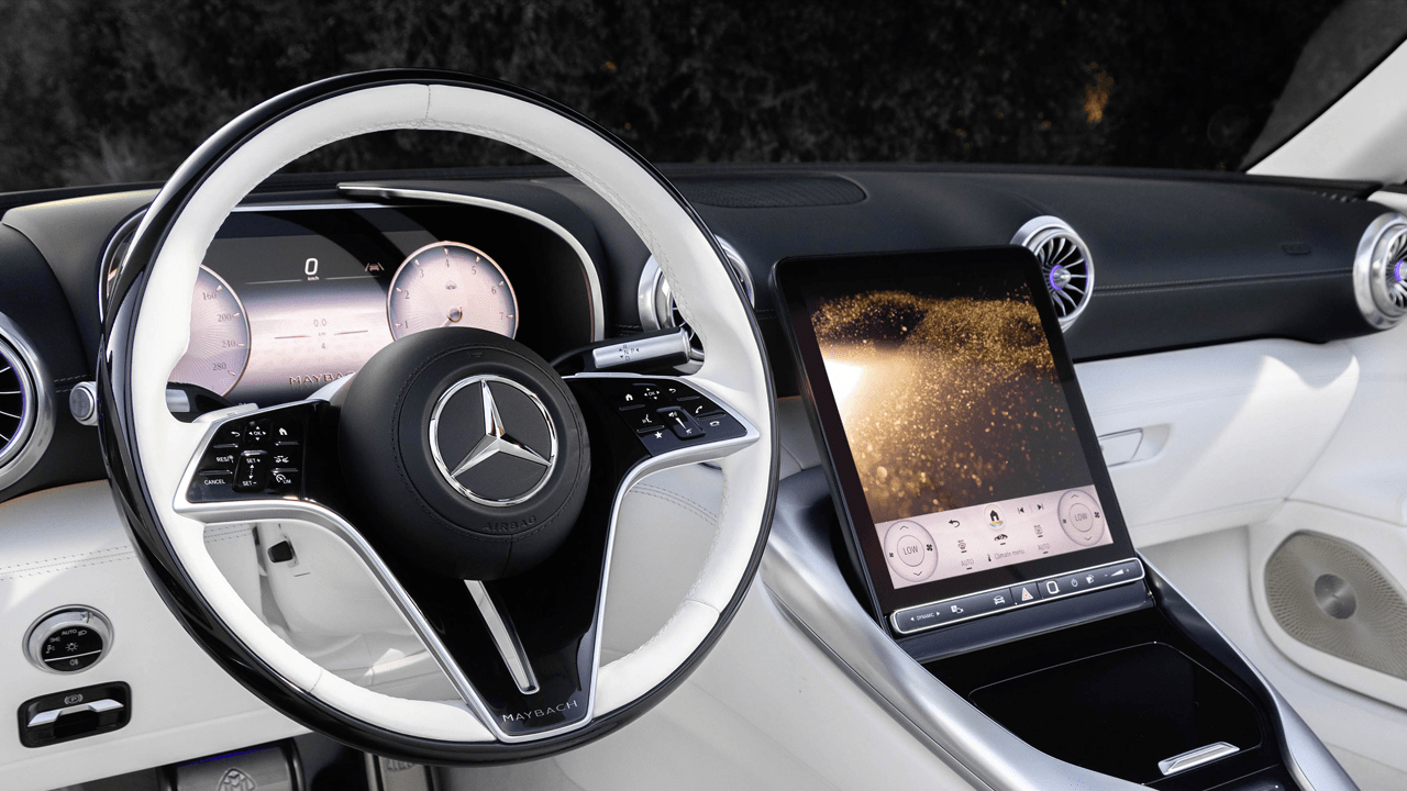 Tableau de bord Mercedes Maybach