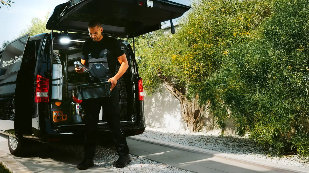 Mercedes Mobile Service pour professionnels