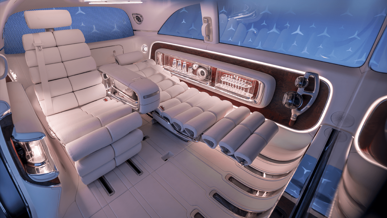 Sièges passagers Mercedes Vision V