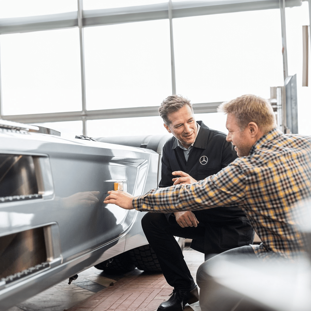 Mécanicien carrosserie Mercedes