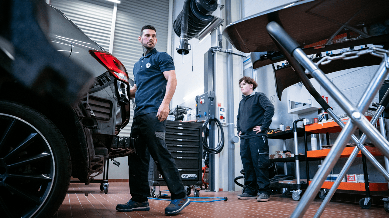 Service carrosserie Mercedes