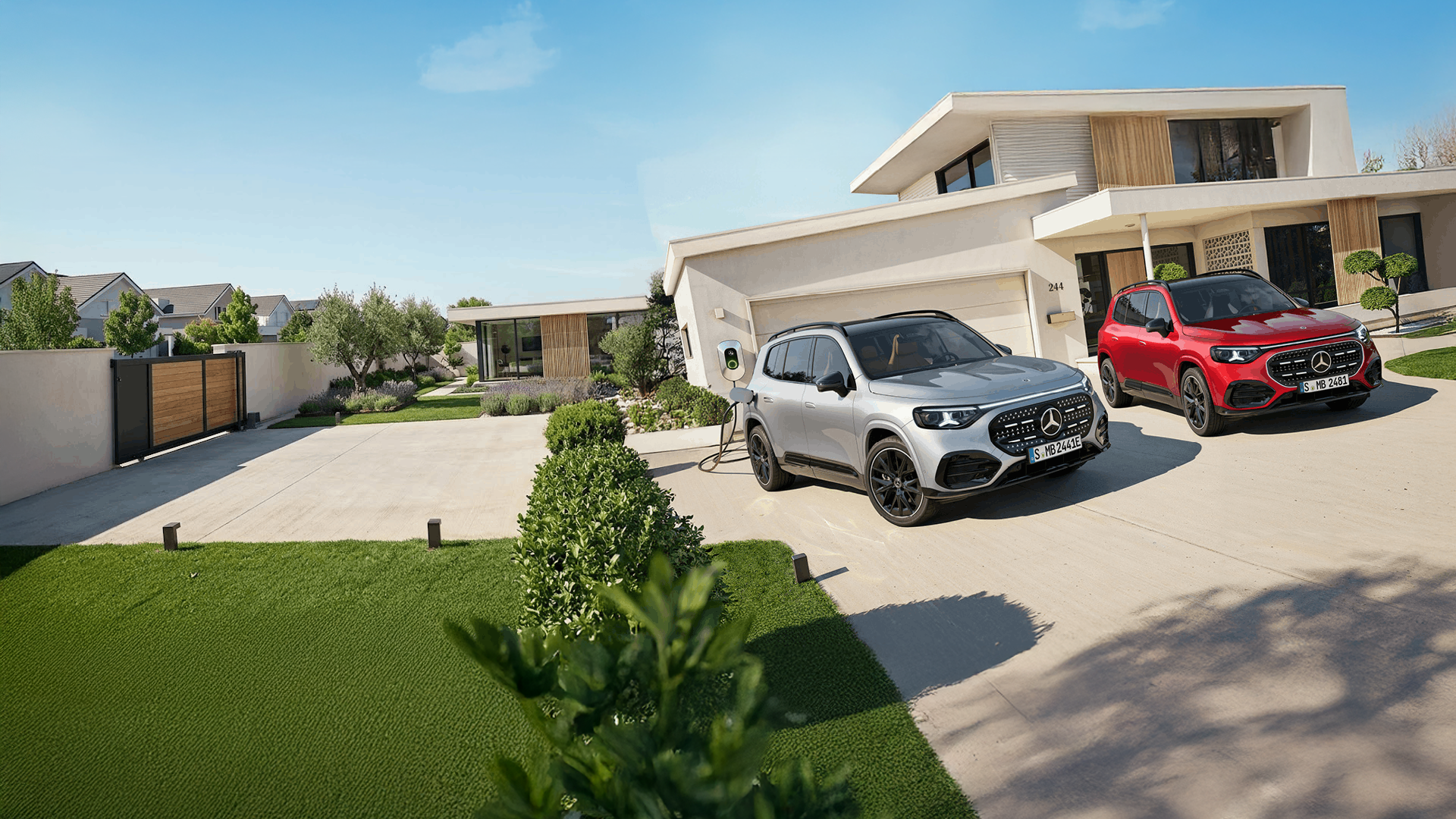 Nouveau Mercedes GLB électrique et hybride